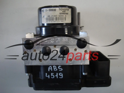 ABS POMPA I STEROWNIK TOYOTA 44540-0D030, 445400D030, 06.2102-3245.4, 06210232454, 89541-0D270, 895410D270