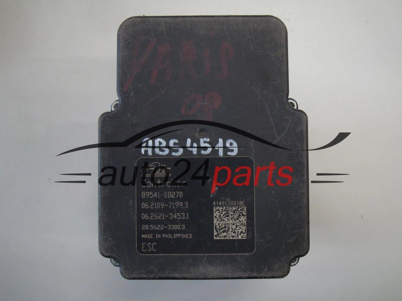 ABS POMPA I STEROWNIK TOYOTA 44540-0D030, 445400D030, 06.2102-3245.4, 06210232454, 89541-0D270, 895410D270