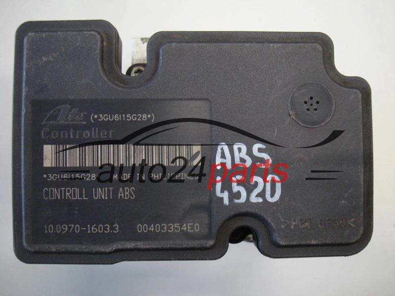 ABS POMPA I STEROWNIK FIAT 51773386, 10.0207-0079.4, 10020700794, 10.0970-1603.3, 10097016033