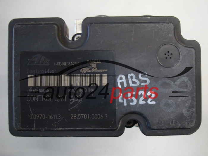 ABS POMPA I STEROWNIK FIAT 51888857, 10.0207-0218.4, 10020702184, 10.0970-1611.3, 10097016113