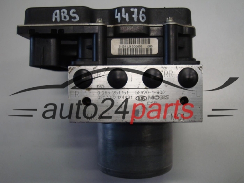 KIA BOSCH 0 265 251 151, 0265251151, 58920-1H900, 589201H900, 0265951423
