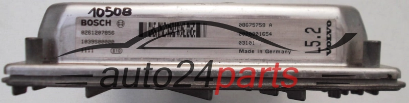 KOMPUTER STEROWNIK SILNIKA VOLVO S80 C70 2.3, BOSCH 0 261 207 856, 0261207856, 08675759 A, 08675759A, L5.2