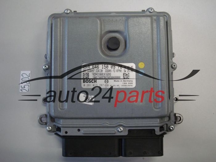 KOMPUTER STEROWNIK SILNIKA MERCEDES BENZ BOSCH 0 281 013 787, 0281013787, A6461500978