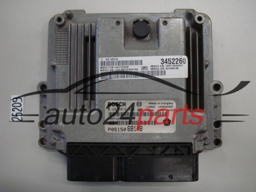 KOMPUTER STEROWNIK SILNIKA JEEP CHEROKEE BOSCH 0 281 019 329, 0281019329, P05150681AB