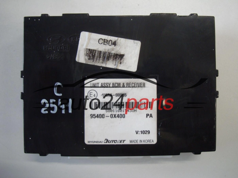 CENTRALKA MODUL STEROWNIK BCM HYUNDAI 95400-0X400, 954000X400