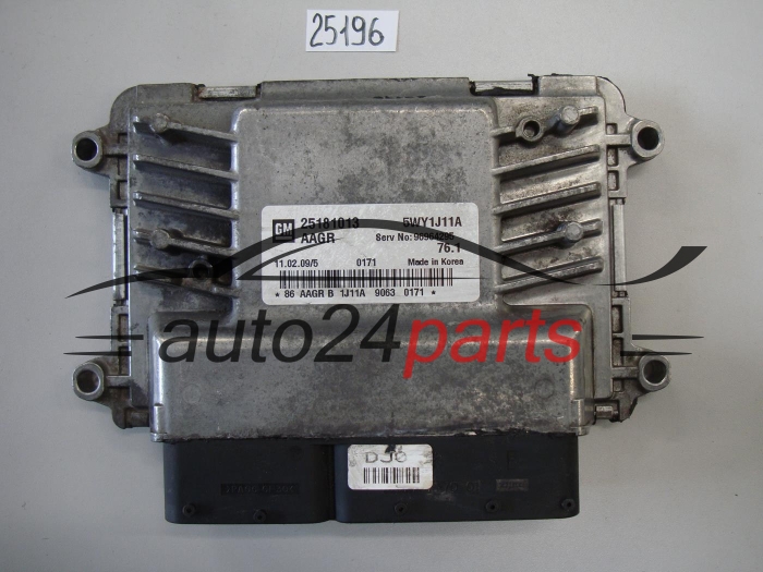 CHEVROLET CRUZE 25181013, 5WY1J11A, AAGR