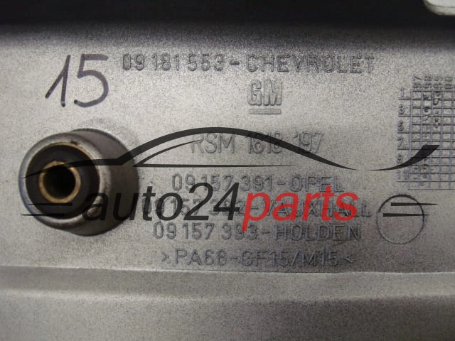 POKRYWA OSLONA SILNIKA OPEL ASTRA G ZAFIRA 09157391