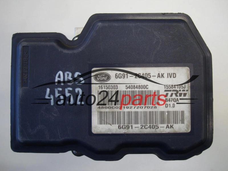 ABS POMPA I STEROWNIK FORD 6G912C405AK, 6G91-2C405-AK