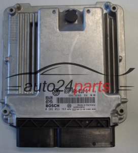 CALCULATEUR MOTEUR VW VOLKSWAGEN T5 1.9 TDI 038906016S, 038 906 016 S, BOSCH 0281012763, 0 281 012 763, DIESEL EDC16U31 9710 1039S19653