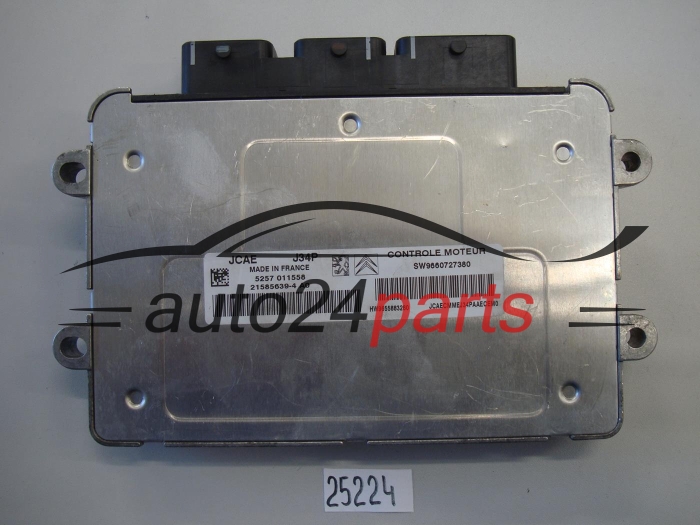 KOMPUTER STEROWNIK SILNIKA PEUGEOT 21585639-4 A0, 215856394, SW9660727380, 9660727380, J34P