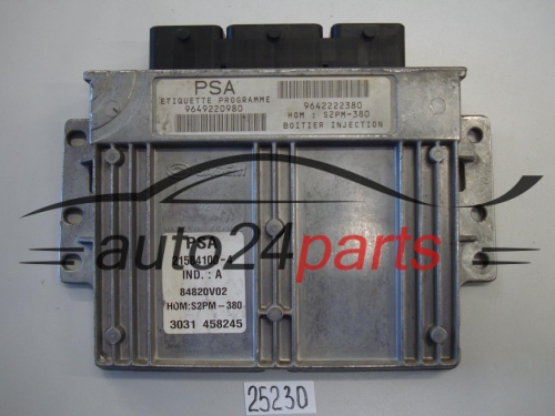 KOMPUTER STEROWNIK SILNIKA CITROEN C3 1.4 21584100-4, 9649220980, 84820V02, 9642222380