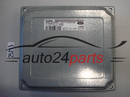 KOMPUTER STEROWNIK SILNIKA FORD S118685021 B, S118685021B, 5S51-12A650-BB, 5S5112A650BB, SIM24