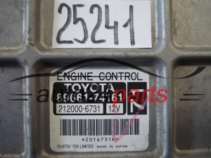 Sterownik silnika TOYOTA 8966174161 2120006731 - 25241