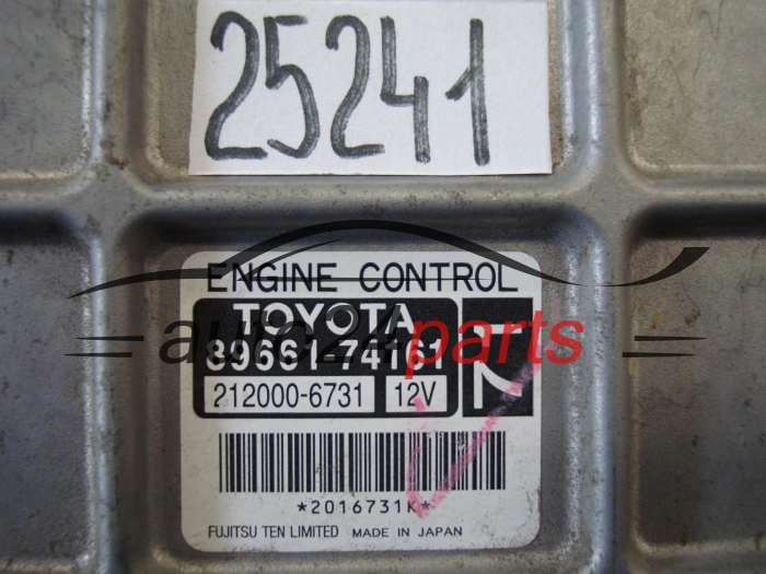 Sterownik silnika TOYOTA 8966174161 2120006731 - 25241