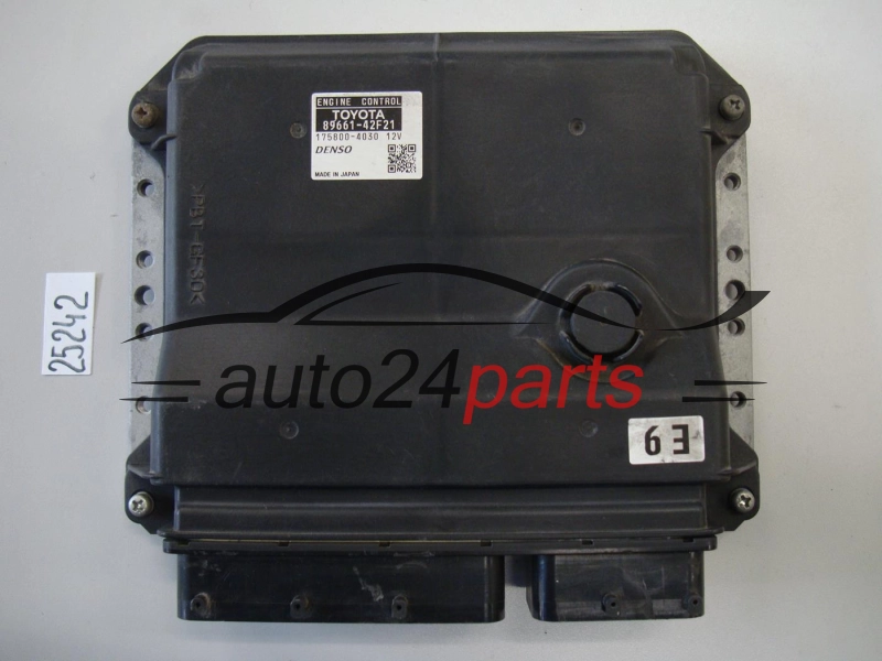 KOMPUTER STEROWNIK SILNIKA TOYOTA RAV 4 2.0 Denso 175800-4030, 1758004030, 89661-42F21, 8966142F21
