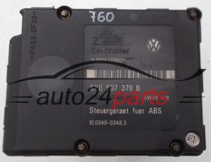 Pompe ABS et calculateur VOLKSWAGEN AUDI SEAT SKODA ATE 6X0 614 117