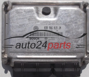 MOTORSTEUERGERÄT ECU STEUERGERAT VW VOLKSWAGEN POLO 1.9 TDI BOSCH 0 281 011 027, 0281011027, 038 906 019 JN, 038906019JN 