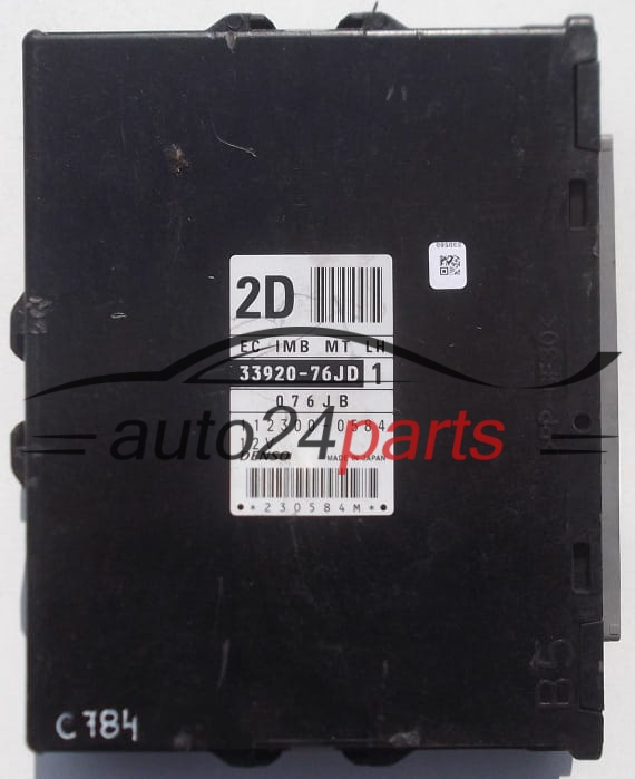 MOTORSTEUERGERÄT ECU STEUERGERAT SUZUKI JIMNY DENSO 112300-0584, 1123000584, 33920-76JD 1, 3392076JD1