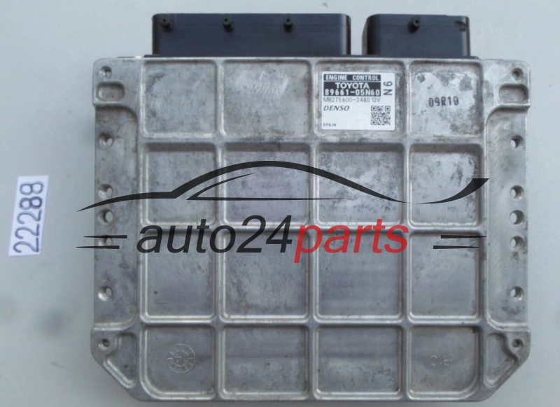 KOMPUTER STEROWNIK SILNIKA TOYOTA 1.8 89661-05N60, 8966105N60, MB275600-2480, MB2756002480 