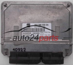 CALCULATEUR MOTEUR VOLKSWAGEN SEAT ALTEA SIEMENS 5WP40286 04, 5WP4028604, 06A 906 033 DA, 06A906033DA, SIMOS 7.1 