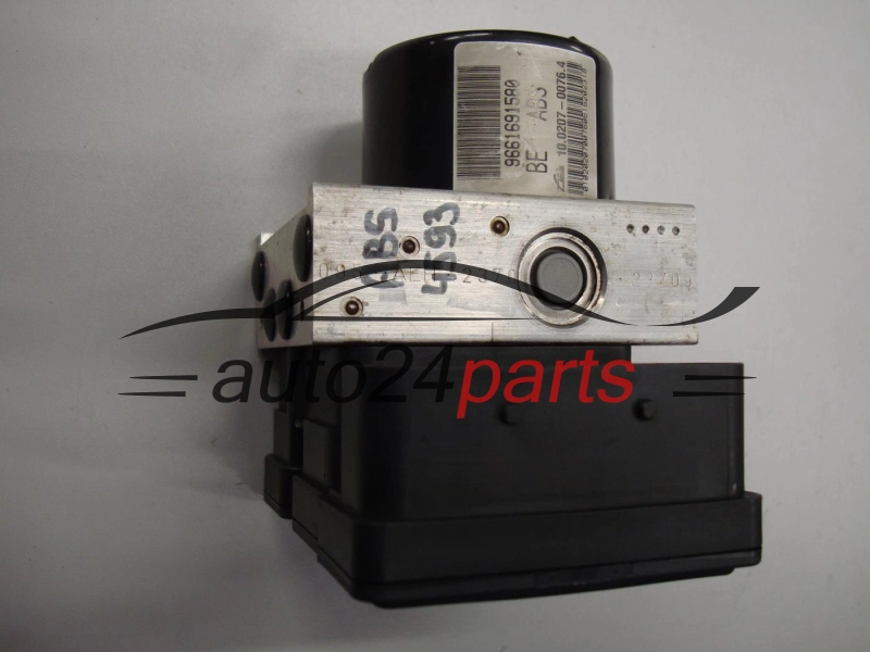ABS POMPA I STEROWNIK PEUGEOT 9661691580, 10.0207-0076.4, 10020700764, 10.0970-1131.3, 10097011313