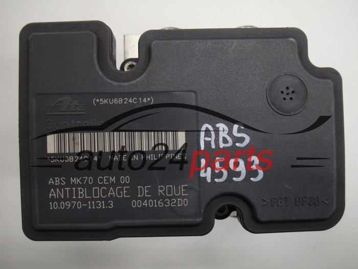 ABS POMPA I STEROWNIK PEUGEOT 9661691580, 10.0207-0076.4, 10020700764, 10.0970-1131.3, 10097011313