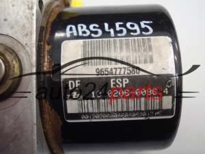 ABS POMPA I STEROWNIK CITROEN 9654777580, 10.0960-1153.3, 10096011533