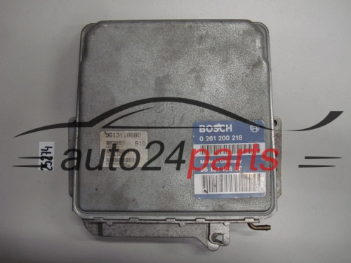 KOMPUTER STEROWNIK SILNIKA PEUGEOT 405 Mi16 2.0 BOSCH 0261200218, 0 261 200 218, 9613118680, 96 131 186 80
