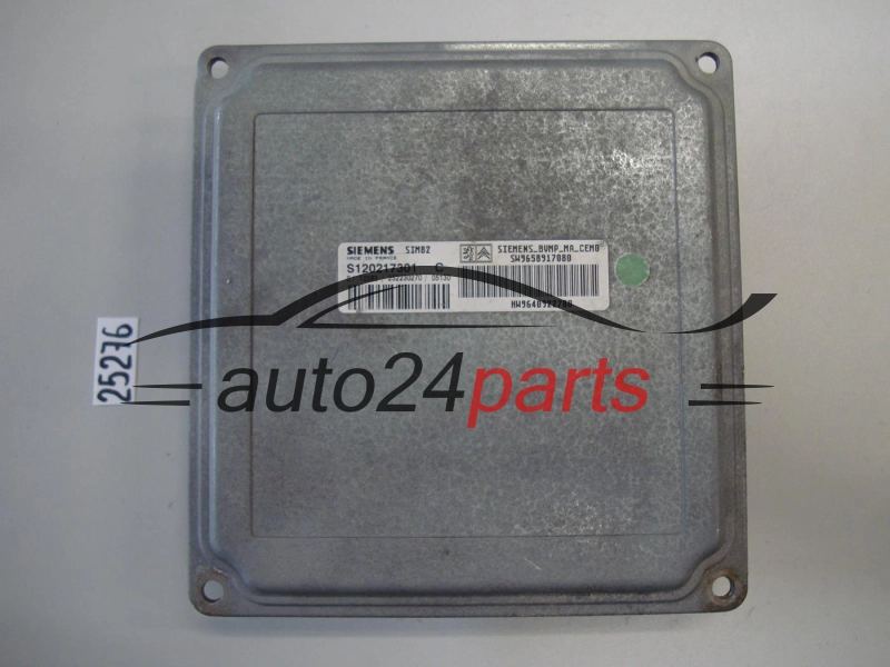 STEROWNIK SKRZYNI BIEGOW RENAULT S120217301C, SW9658917080, HW9640922780, 9658917080, 9640922780, SIM82