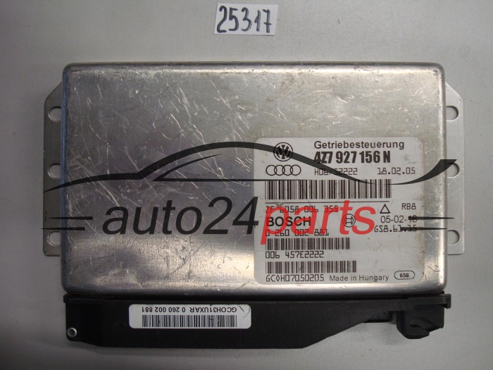STEROWNIK SKRZYNI AUTOMATYCZNEJ AUDI 4Z7 927 156N, 4Z7927156N, 0260002881