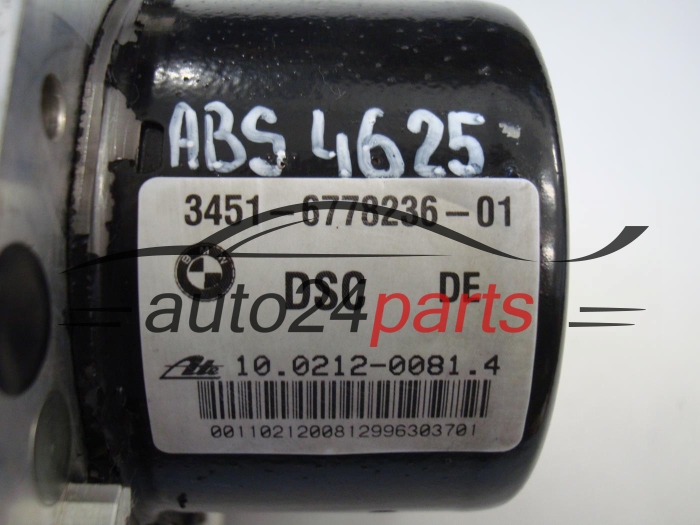 BMW 3451-6778236-01, 34516778236-01, 3451677823601, 3452 6778237-01, 34526778237-01, 3452677823701