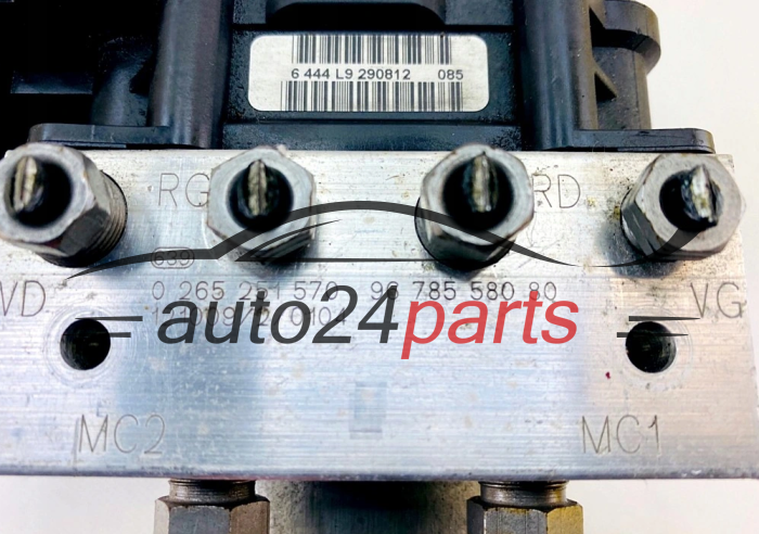 ABS POMPA I STEROWNIK CITROEN BOSCH 0 265 251 570, 0265251570, 9678558080, 0265951612