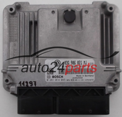 Motorsteuergerät VOLKSWAGEN   03G906021MJ   03G906021AB    0281014045