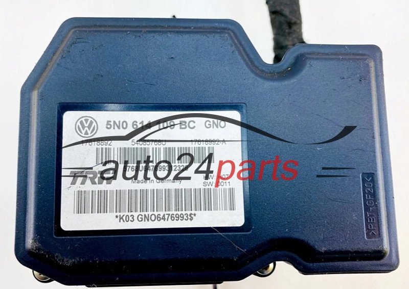ABS POMPA I STEROWNIK AUDI VOLKSWAGEN TRW 5N0 614 109 BC, 5N0614109BC