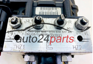 ABS POMPA I STEROWNIK VOLKSWAGEN BOSCH 0 265 234 698, 0265234698, 6Q0614517AN, 6Q0907379BG