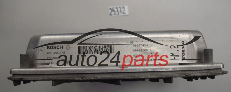 KOMPUTER STEROWNIK SILNIKA VOLVO S80 V70 2.0, BOSCH 0 261 206 272, 0261206272, 08627456 A, 08627456A, HM.2