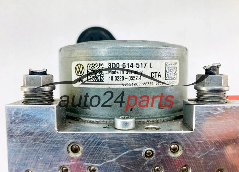 ABS POMPA I STEROWNIK VOLKSWAGEN SKODA 3Q0614517L, 10.0220-0552.4, 10022005524, 3Q0907379L