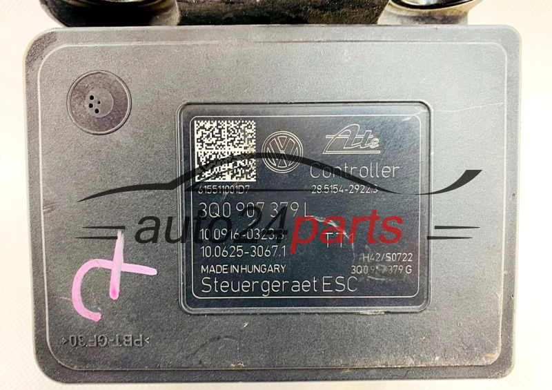 ABS POMPA I STEROWNIK VOLKSWAGEN SKODA 3Q0614517L, 10.0220-0552.4, 10022005524, 3Q0907379L