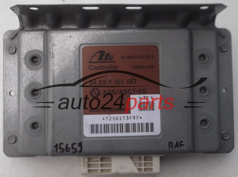 ABS STEROWNIK BMW ATE 10.0944-0209.4, 10094402094, CONTROLLER 5WK8 435, 5WK8435, 34.52-1 164 137, 34521164137