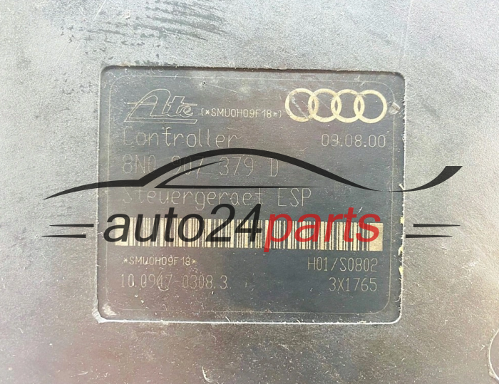 Bomba ABS y centralita  AUDI 8N0614517B, 10.0399-2470.4, 10039924704, 8N0907379D