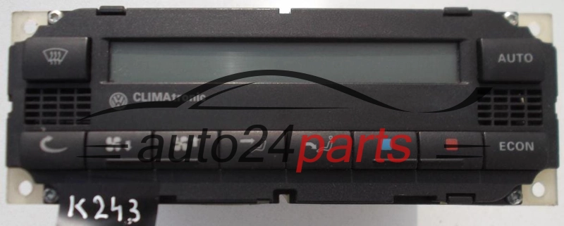 PANEL OGRZEWANIA STEROWNIK NAWIEWU REGULATOR KLIMATRONIK VOLKSWAGEN AUDI A4 B5 GOLF BORA PASSAT 3B2 907 044 B / 3B2907044B / 5HB 007 617-11 / 5HB00761711
