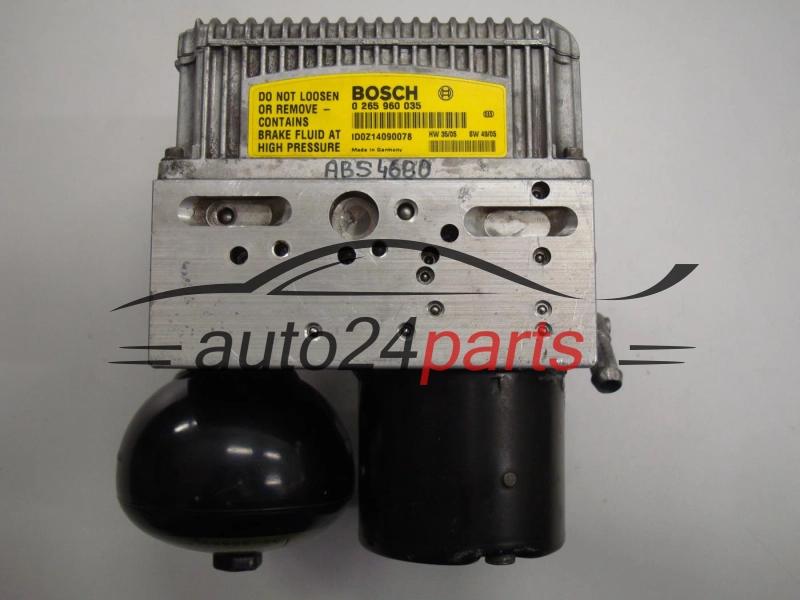 ABS POMPA I STEROWNIK MERCEDES BENZ A0054319712, 0265250111, 0265960035