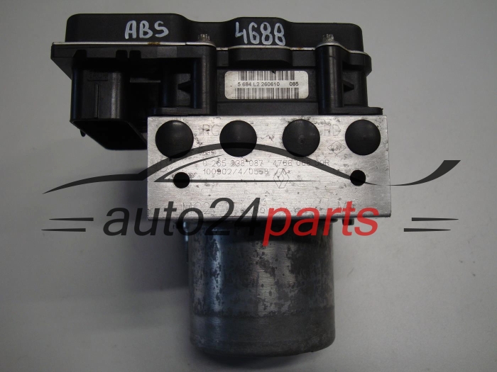 ABS POMPA I STEROWNIK RENAULT MASTER OPEL MOVANO BOSCH 0 265 238 087, 0265238087, 476606800R, 0265950851