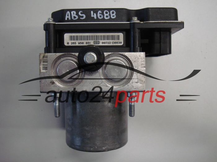 ABS POMPA I STEROWNIK RENAULT MASTER OPEL MOVANO BOSCH 0 265 238 087, 0265238087, 476606800R, 0265950851
