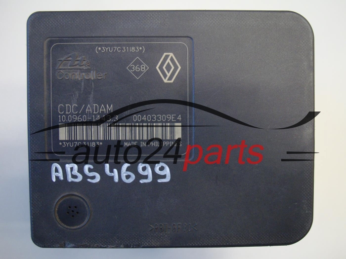 ABS POMPA I STEROWNIK RENAULT LAGUNA ESPACE P5CT2AAY7, ATE 10.0206-0323.4, 10020603234, 8200 426 953, 8200426953, 10.0960-1443.3, 10096014433