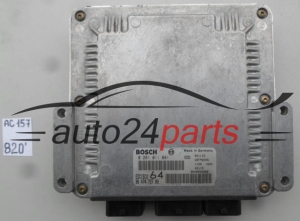 PEUGEOT 307 2.0 HDI BOSCH 0 281 011 081, 0281011081, 96 474 727 80, 9647472780, 9646850580, EDC15C2