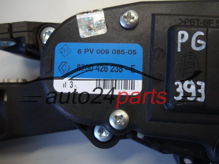 POTENCJOMETR PEDAL GAZU RENAULT TWINGO 1.5 DCI 8200 426 238 E, 8200426238E, 6PV 009 085-05, 6PV00908505