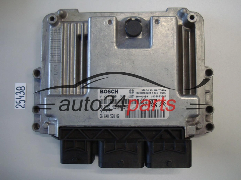 KOMPUTER STEROWNIK SILNIKA PEUGEOT 207 1.6 THP BOSCH 0 261 201 864, 0261201864, 96 648 528 880, 96648528880