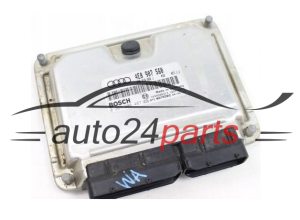 CALCULATEUR MOTEUR AUDI BOSCH 0 261 208 493 , 0261208493,  4E0907560, ME7.1.1