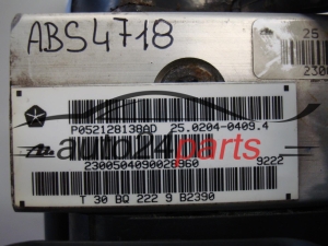 ABS POMPA I STEROWNIK JEEP GRAND CHEROKEE P052128138AD, 25.0204-0409.4, 25020404094, 56027931AC